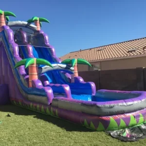 24ft H Purple Crush Water Slide