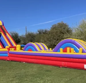 70ft Double Lane Obstacle Course
